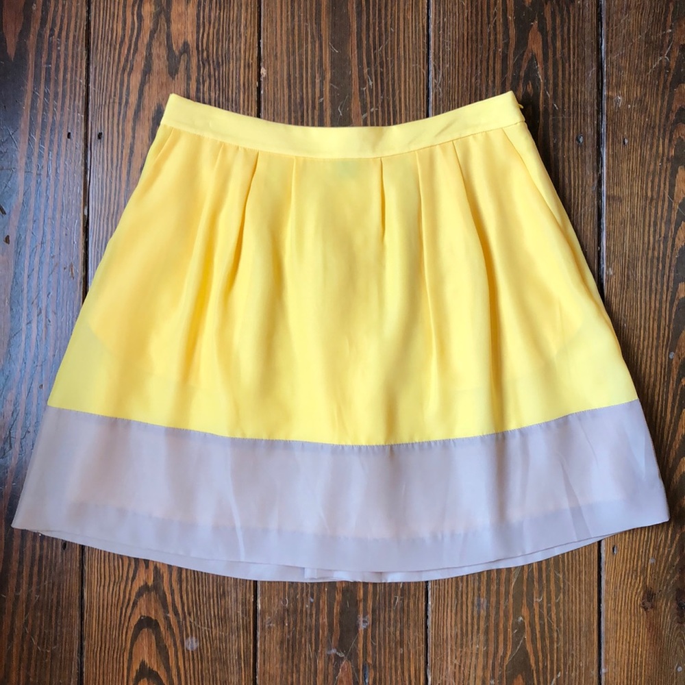 J.Crew Colorblock Skirt, Size 4